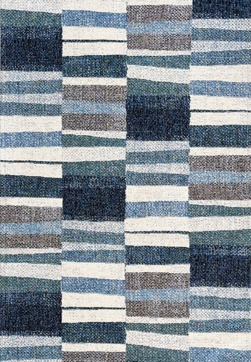 Tappeto passatoia da cucina antiscivolo, antimacchia, multiuso lavabile in lavatrice in ciniglia blu