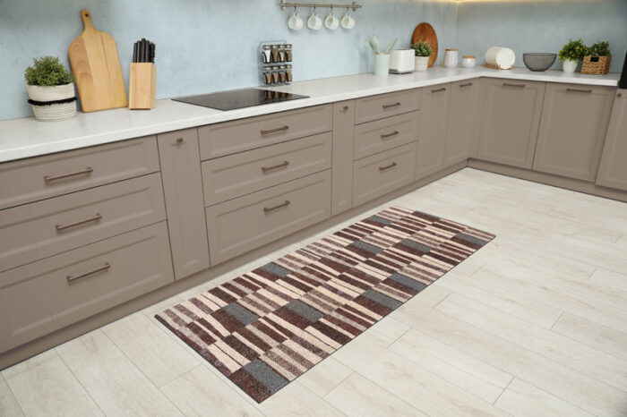 Tappetino Da Cucina Antiscivolo E Assorbente - Lavabile In Lavatrice, Marrone, 40x60cm - Foto 6